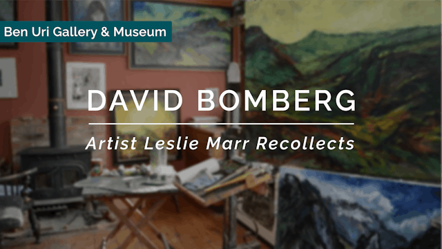 🎥 | David Bomberg: Artist Leslie Marr...