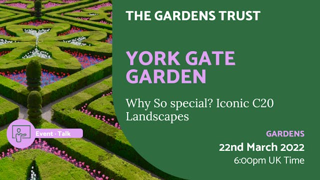 22.03.22 | York Gate Garden
