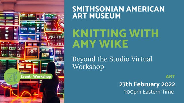 2022.02.27 | Knitting with Amy Wike 