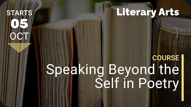 2022.10.05 | Speaking Beyond the Self...