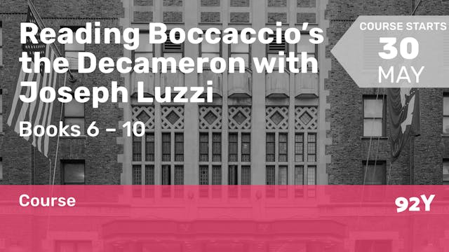 2022.05.30 | Reading Boccaccio’s the ...