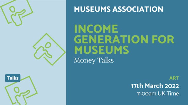22.03.17 | Income Generation for Museums