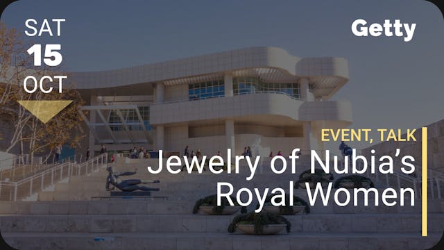 2022.10.15 | Jewelry of Nubia’s Royal...