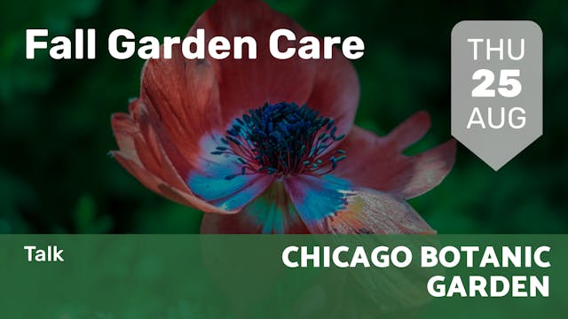 2022.08.25 | Fall Garden Care