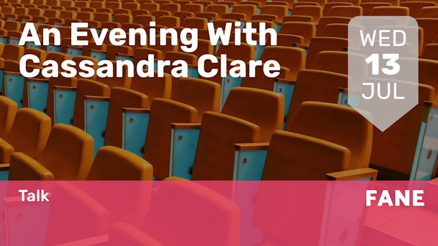 2022.07.13 | An Evening With Cassandra Clare