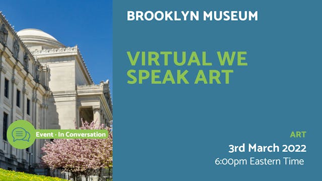 2022.03.03 | Virtual We Speak Art