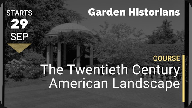 2022.09.29 | The Twentieth Century American Landscape