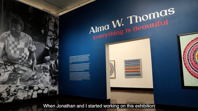 Alma Thomas Exhibition