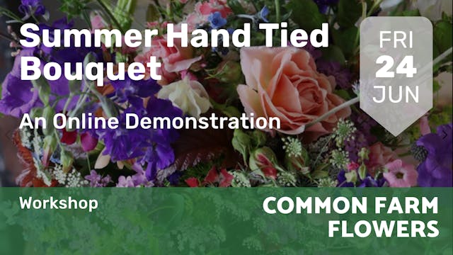 2022.06.24 | Summer Hand Tied Bouquet