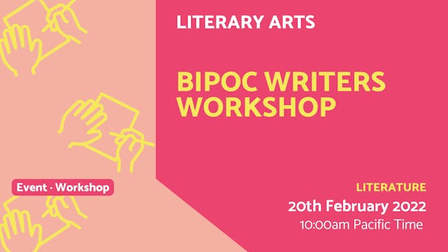 2022.02.20 | BIPOC Writers Workshop