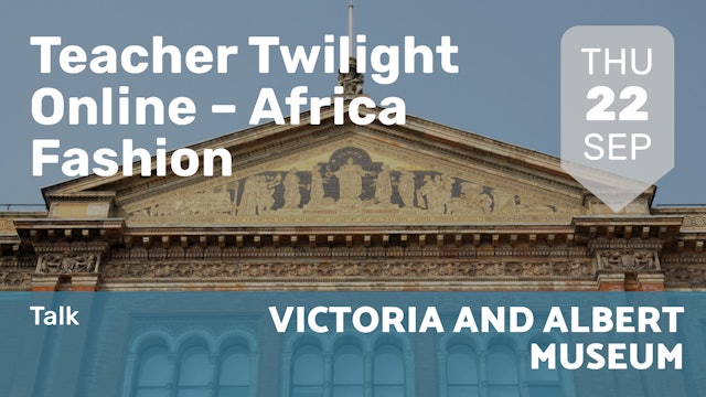 2022.09.22 | Teacher Twilight Online – Africa Fashion