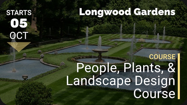 2022.10.05 | People, Plants, & Landscape Design Course