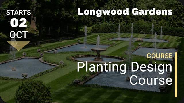 2022.10.02 | Planting Design Course