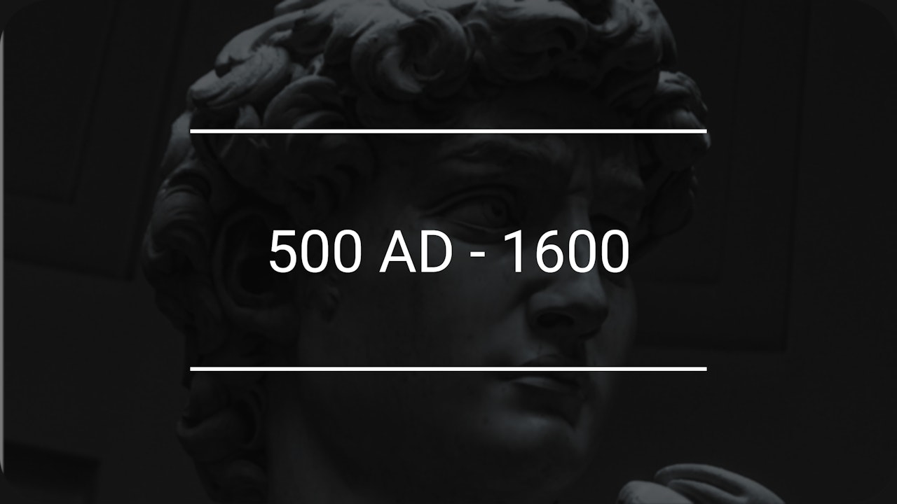 500 A.D. - 1600