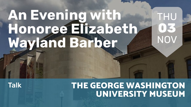 2022.11.03 | An Evening with Honoree Elizabeth Wayland Barber