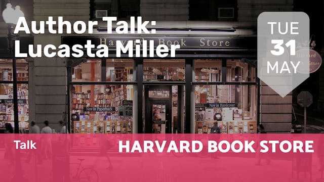 2022.05.31 | Author Talk: Lucasta Miller