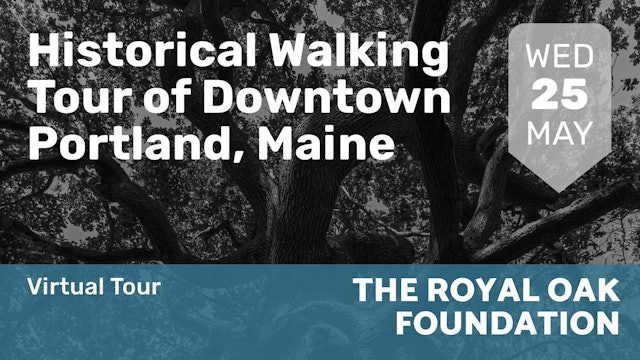 2022.05.25 | Historical Walking Tour of Downtown Portland, Maine