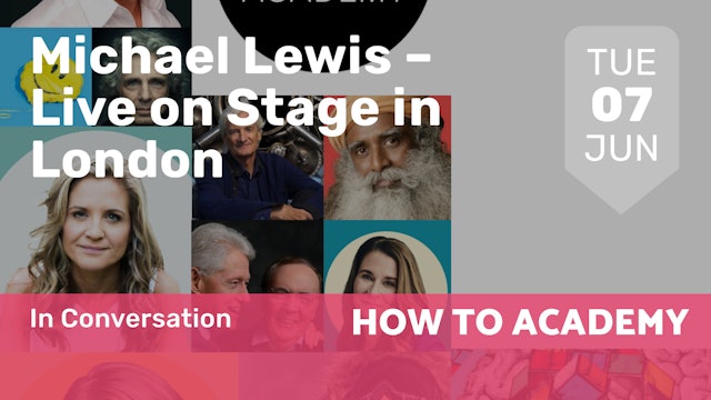 2022.06.07 | Michael Lewis – Live on Stage in London
