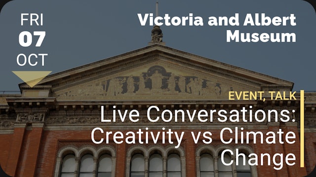 2022.10.07 | Live Conversations: Creativity vs Climate Change