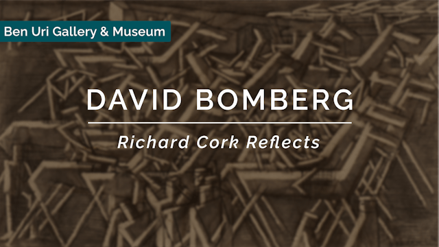 🎥 | David Bomberg: Richard Cork Reflects