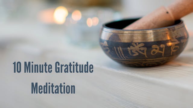 Gratitude Meditation 