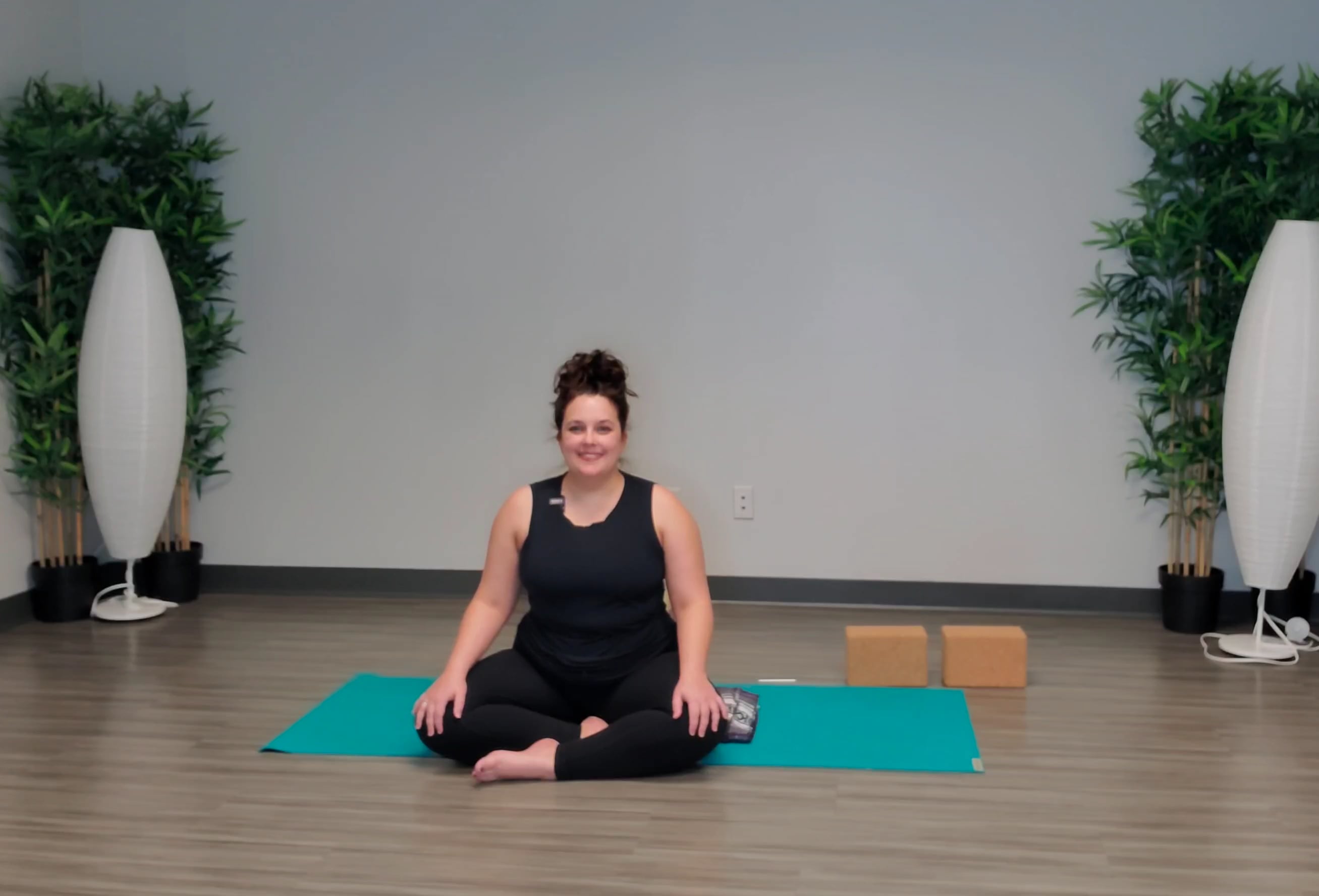 Exploration an embodied gentle yoga class