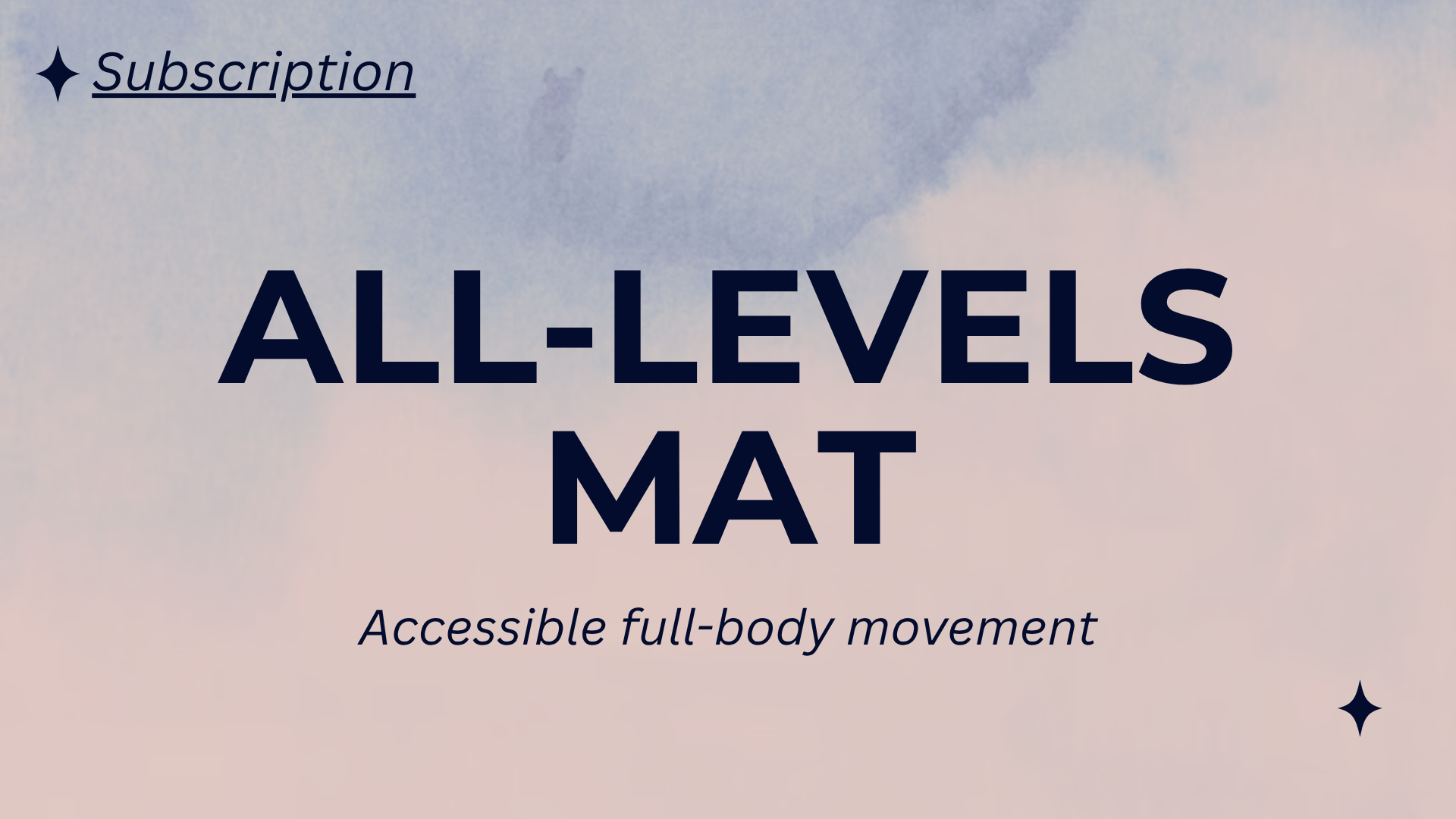 All-Levels Mat