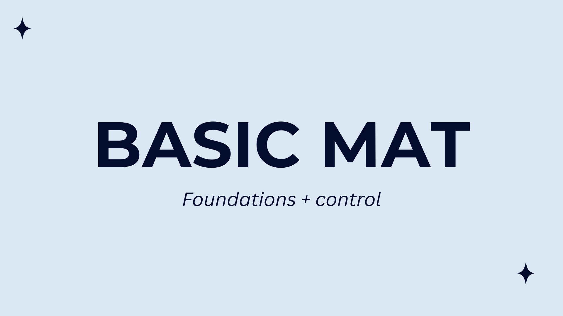 Basic Mat
