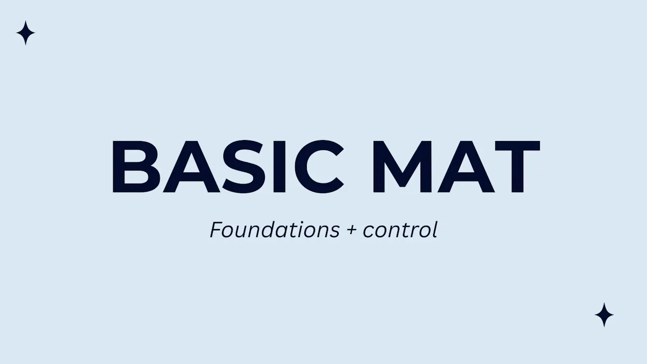 Basic Mat 3 - Happy Pilates Day 2023!