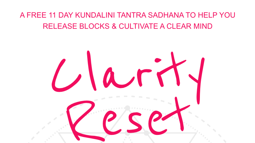 SET B CLARITY RESET SADHANA