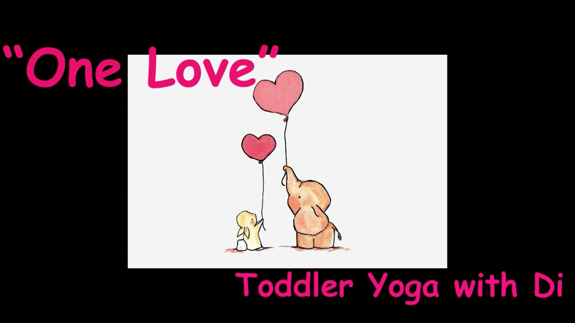 TODDLER - One Love Yoga