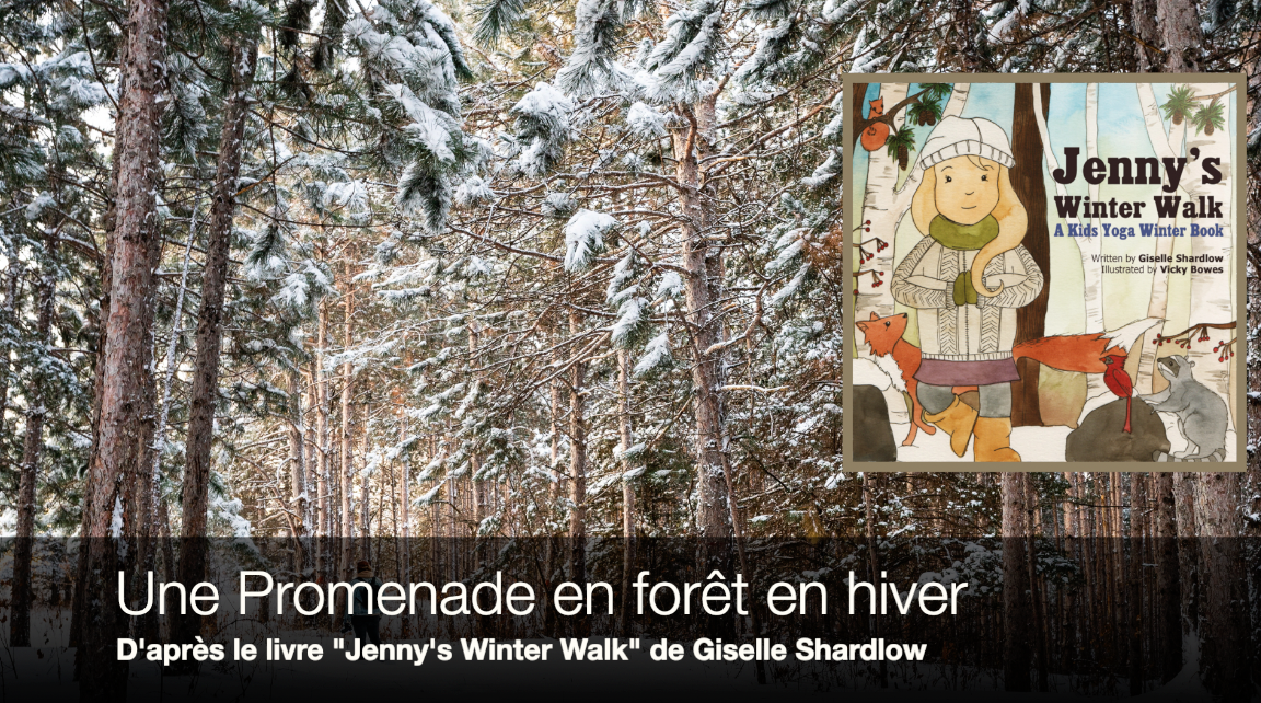 FRENCH - Promenade en forêt sous la neige (Alpine Forest Walk)