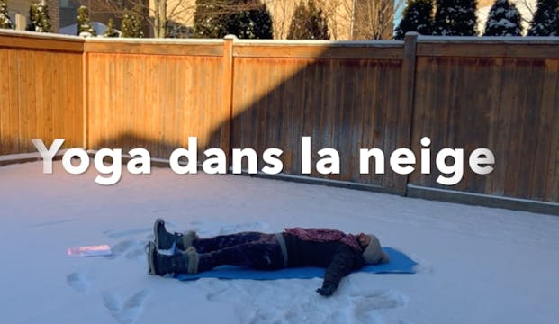 FRENCH - Yoga dans la neige (Snowga)