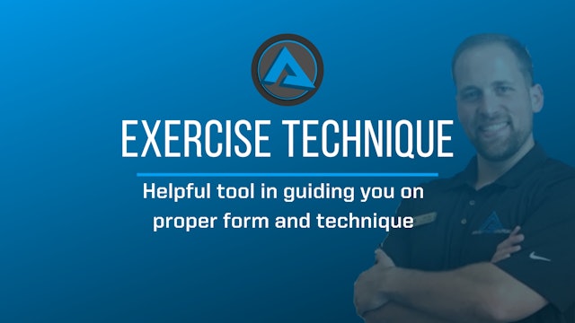 Exercise Technique Videos