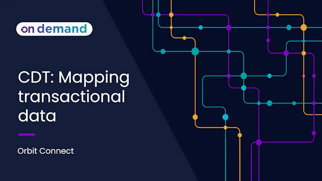 OC10 CDT: Mapping transactional data
