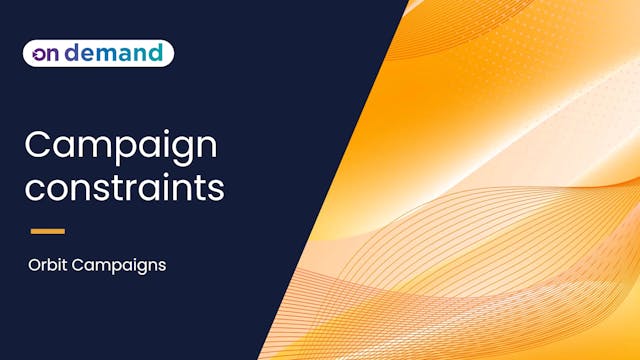 C15 Campaign constraints