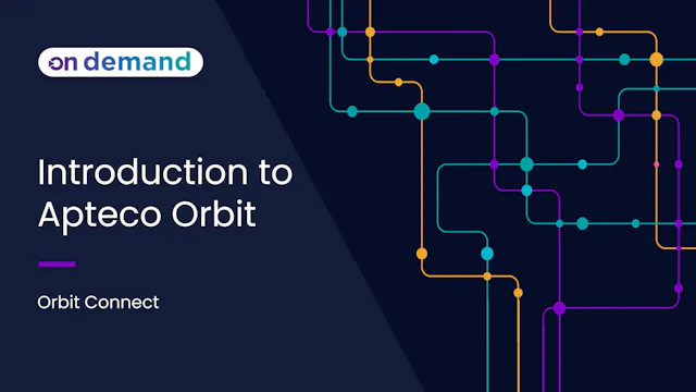OC1 Intro to Apteco Orbit
