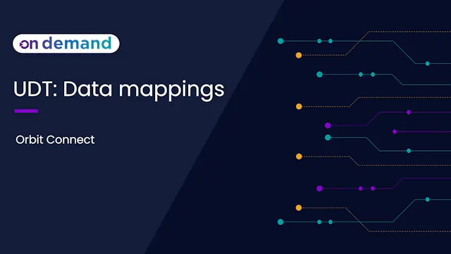 OC14 UDT: Data mappings 2