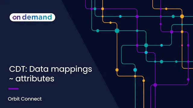 OC7 CDT: Data mappings - attributes