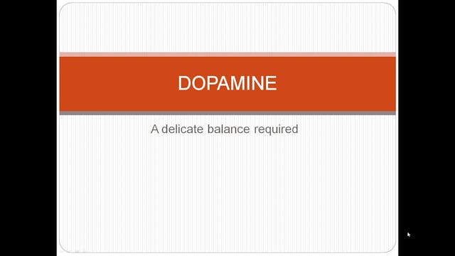 Lesson 5: Dopamine