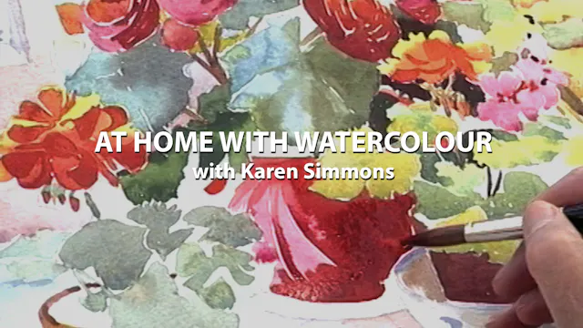 At Home with Watercolour with Karen Simmons