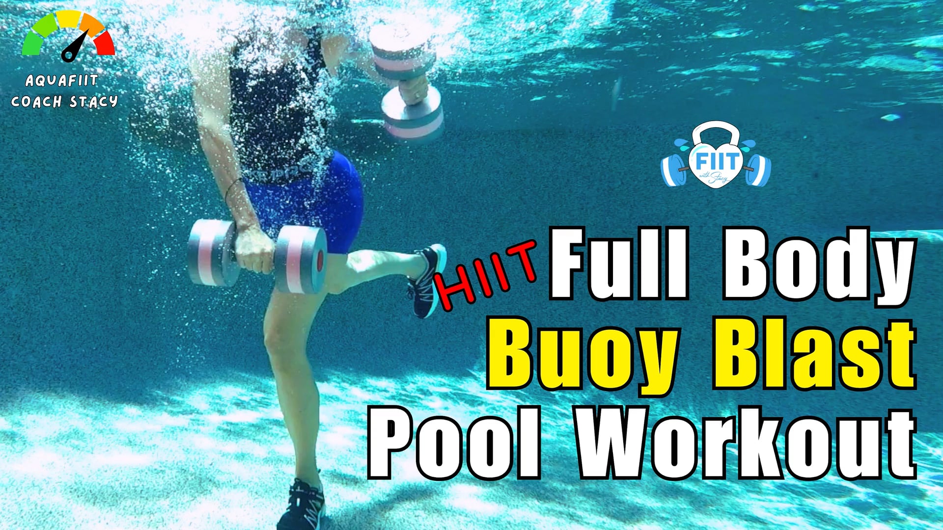 HIIT Full Body Buoy Blast with Coach Stacy
