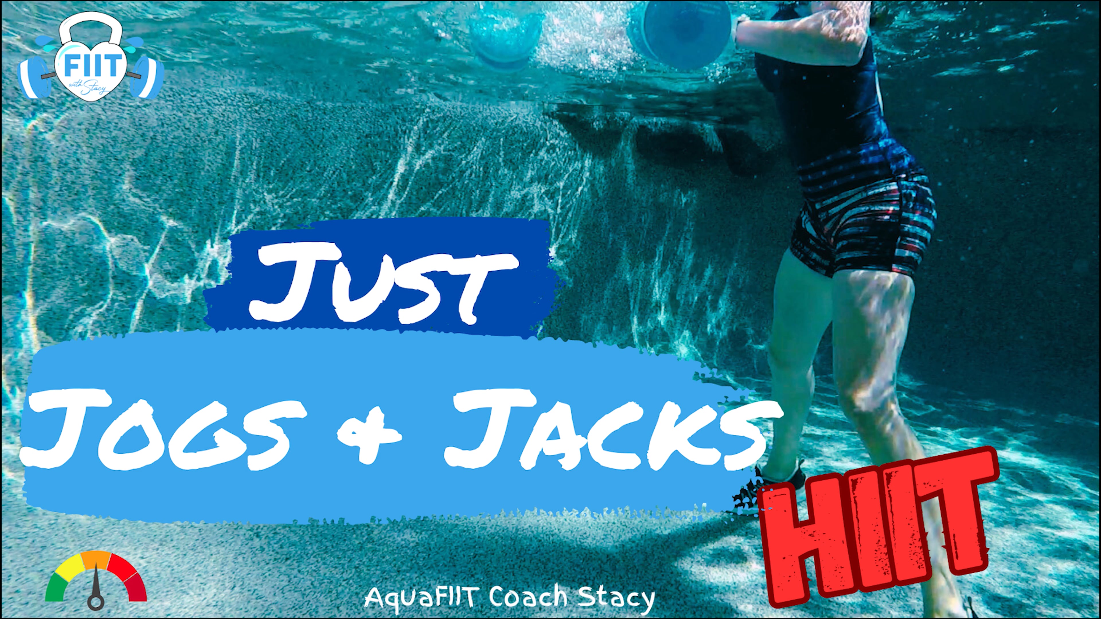 Jogs & Jacks HIIT with Buoys AquaFIIT Workout