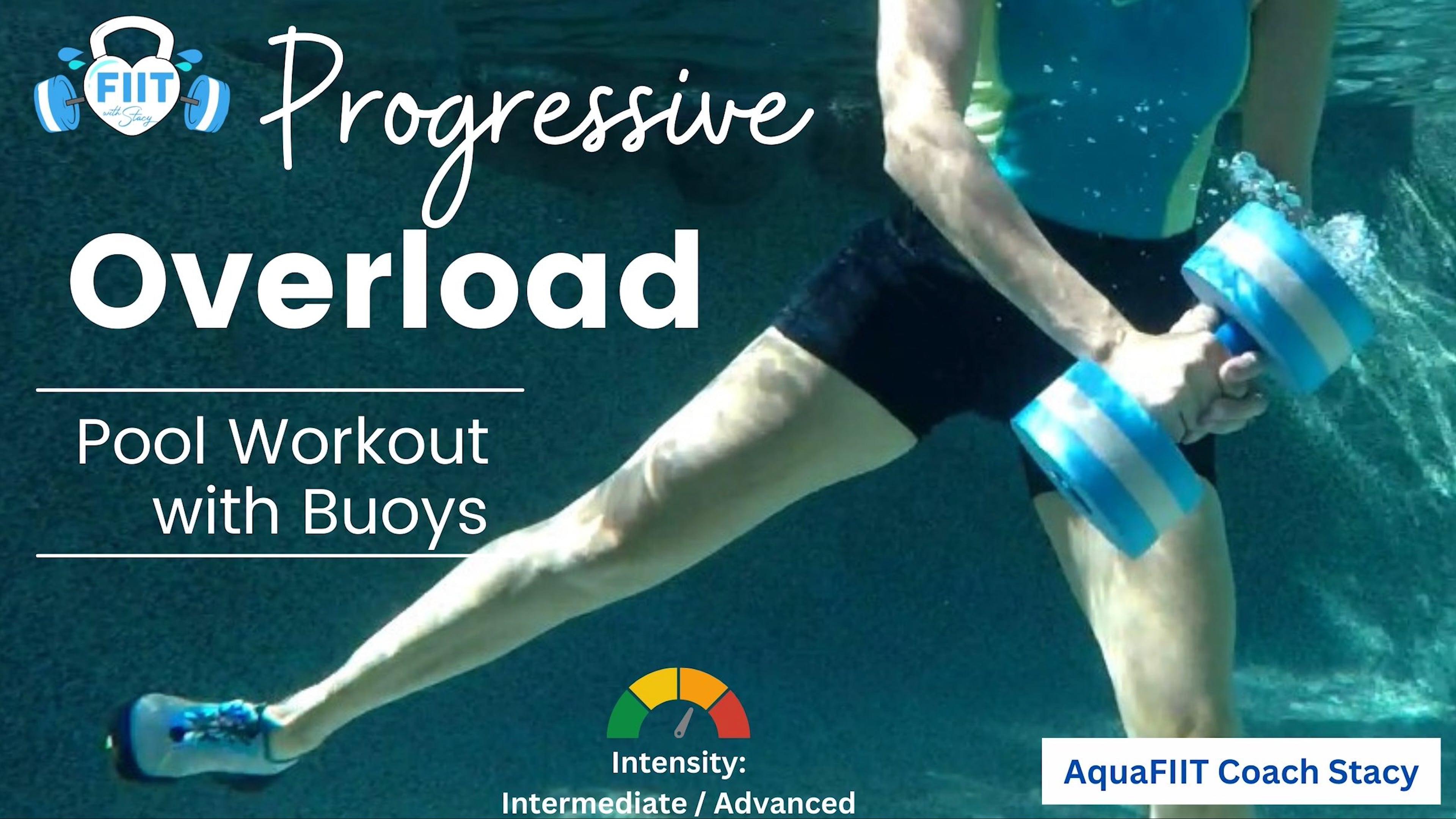 Progressive Overload Aqua Preview - AquaFIIT Coach Stacy