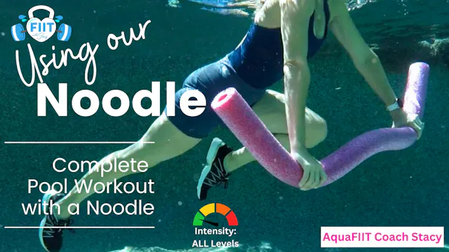 Using Our Noodle AquaFIIT Pool Workou...