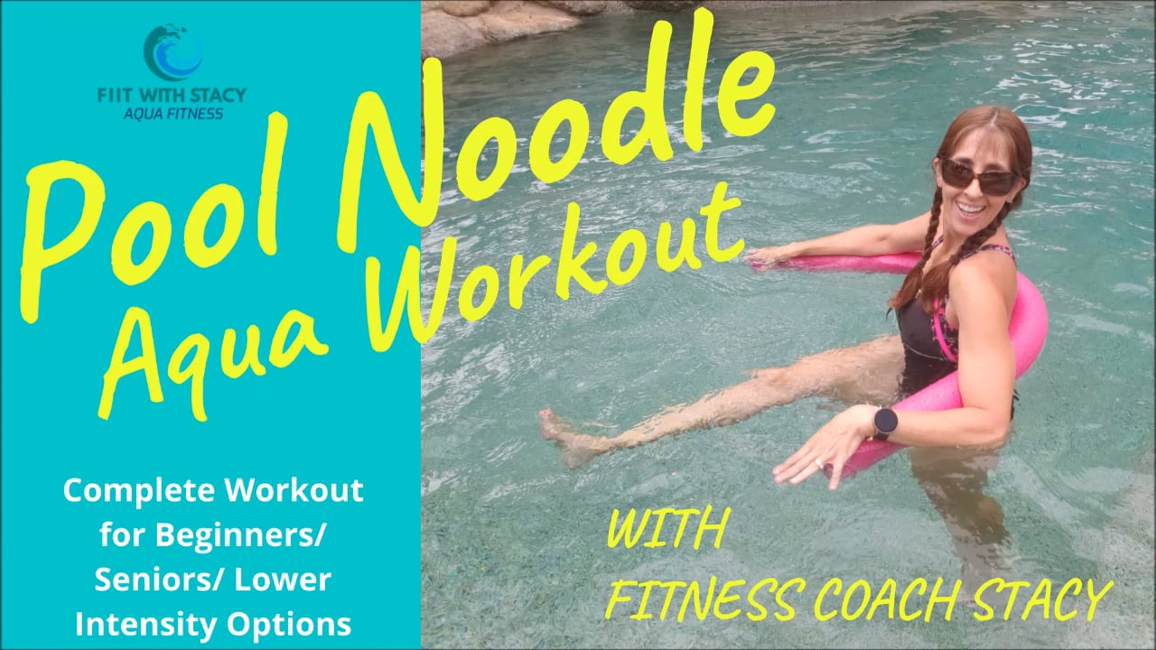 Aqua Workout - Beginner Noodle Pool Exercise