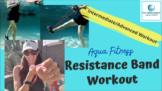 Aqua Fitness Resistance Band Workout