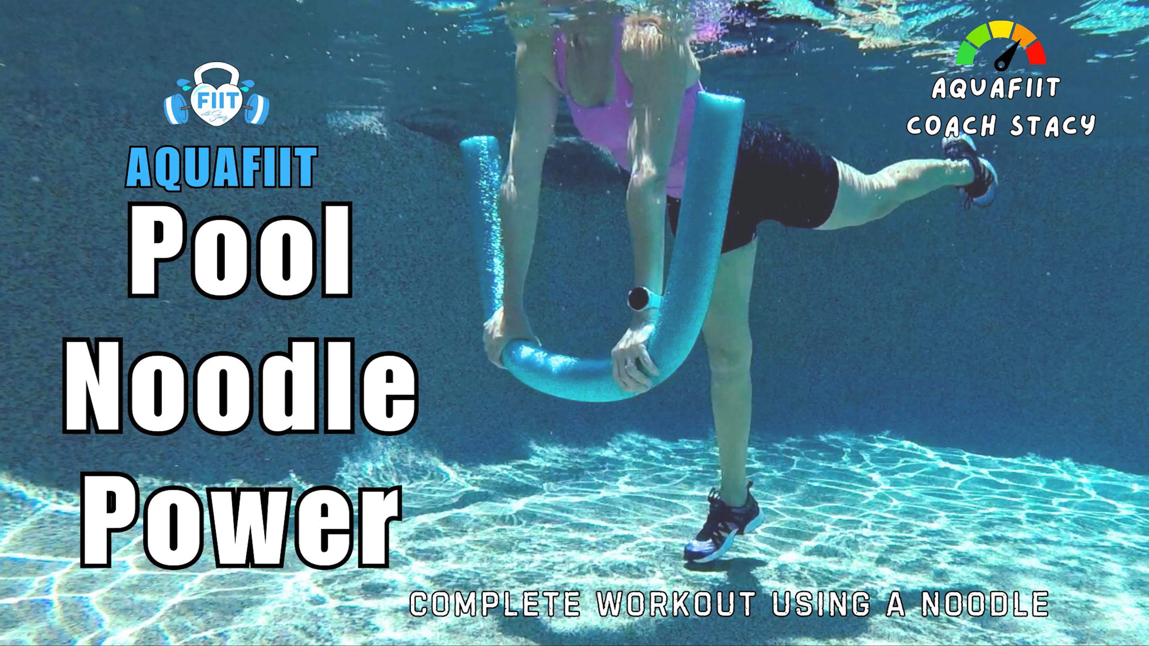 Pool Noodle Power AquaFIIT Workout