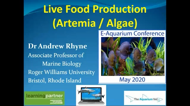 Live Food Culture (E-Aquarium Conference 2020)
