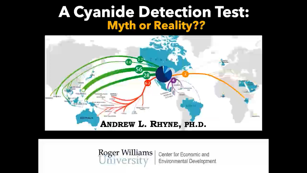 Cyanide Testing Update in Marine Fish (E-Aquarium Conference 2020)